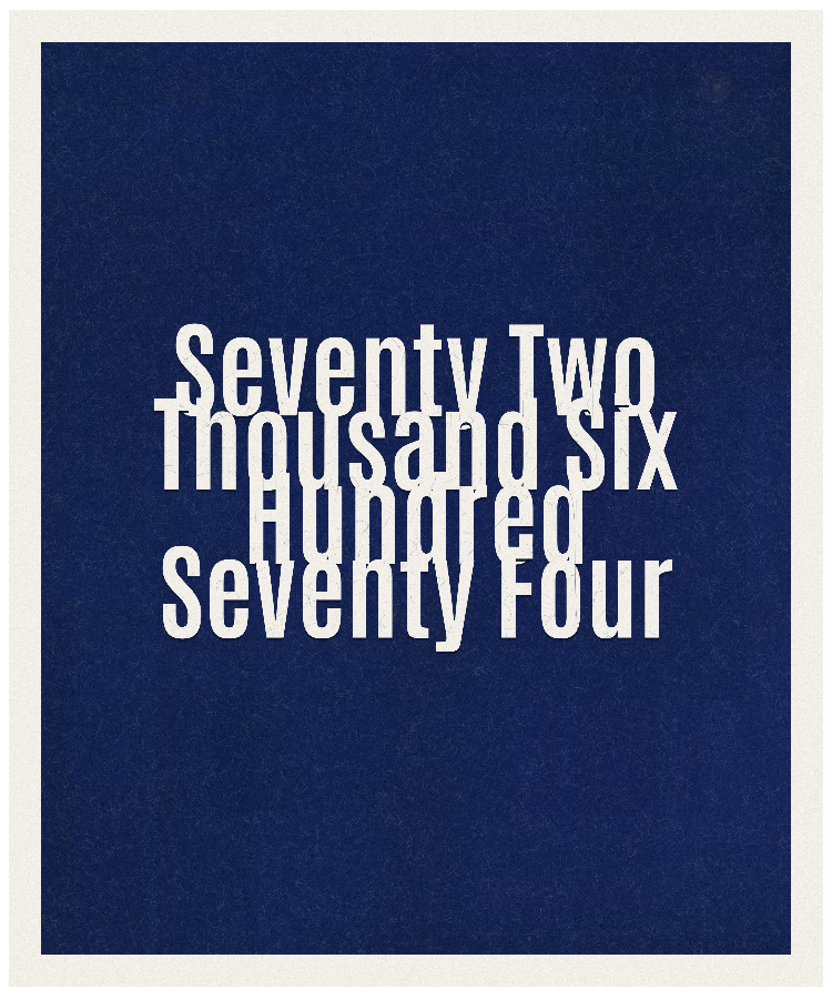 Count #72674
