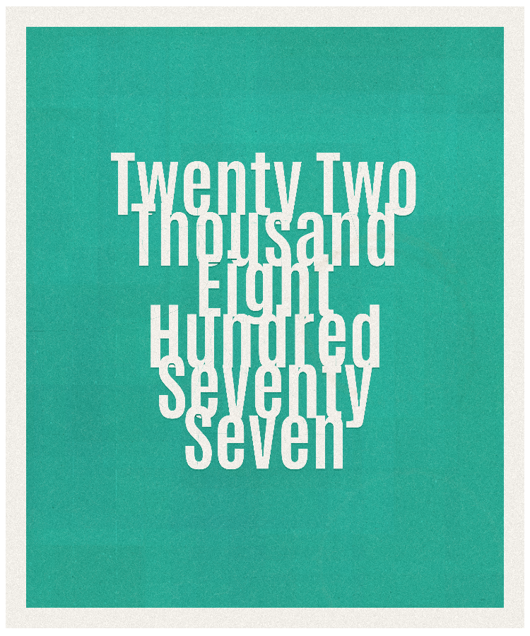 Count #22877