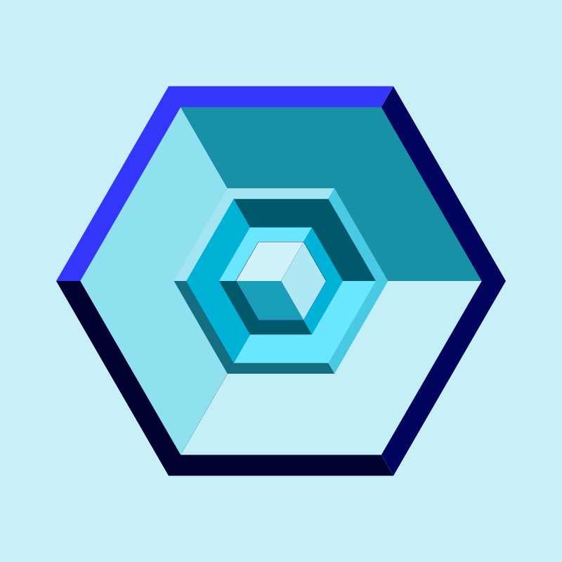 Hexagones - Art for Bots #34