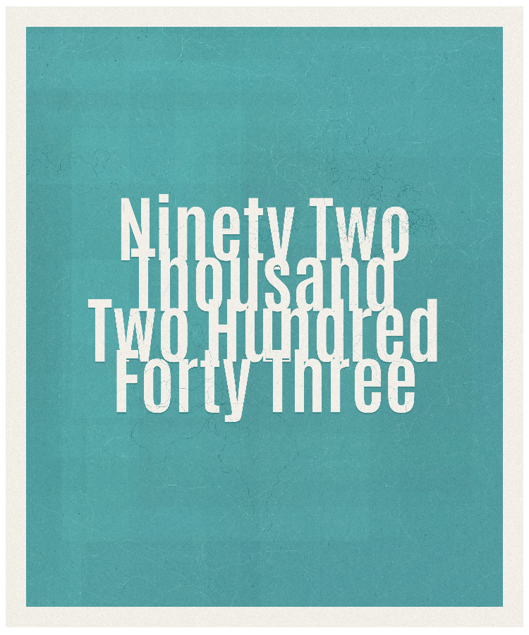 Count #92243