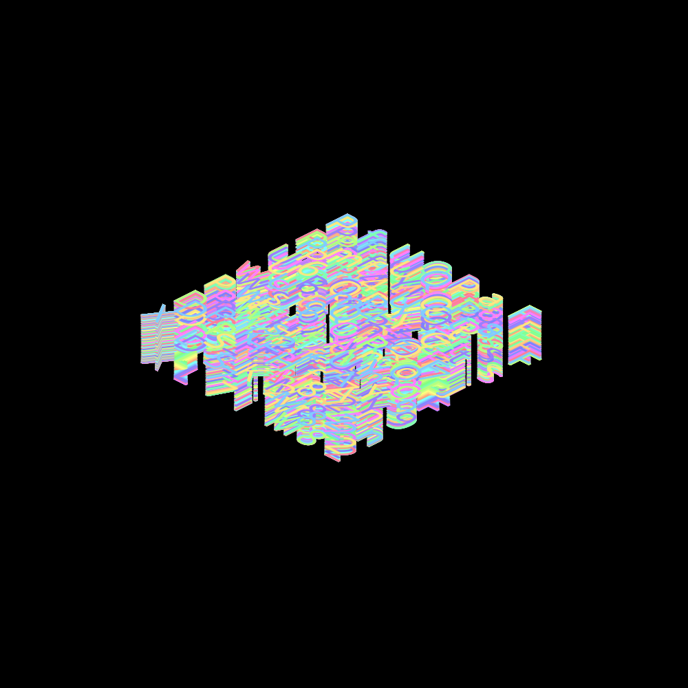 ISCII Rainbow Redux #200