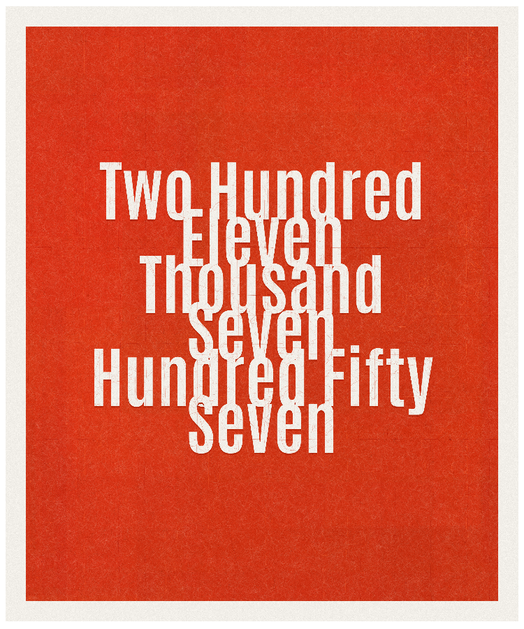 Count #211757