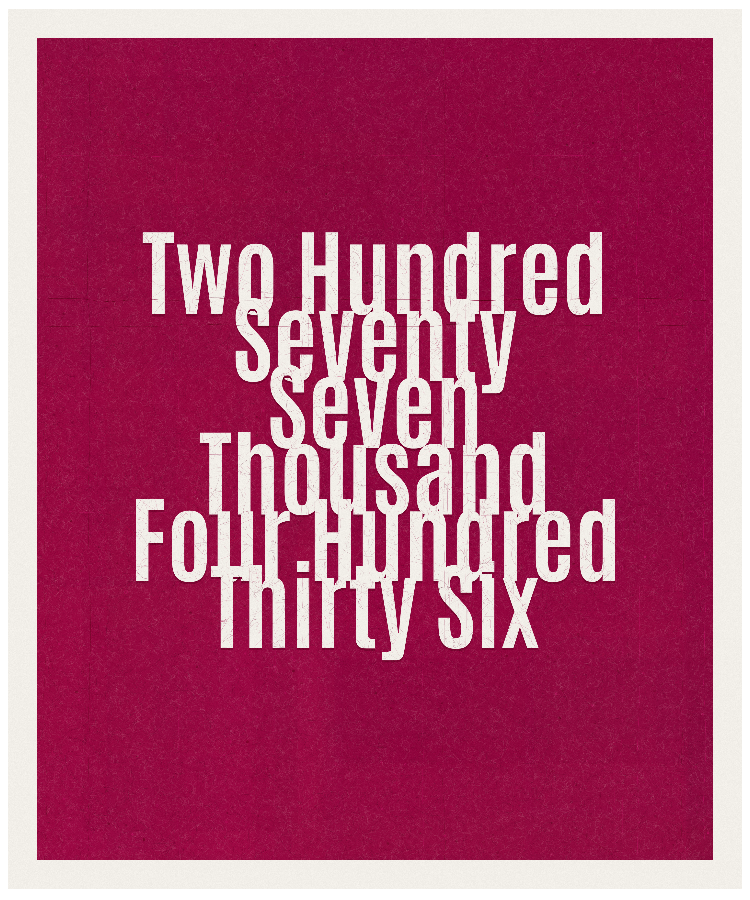 Count #277436