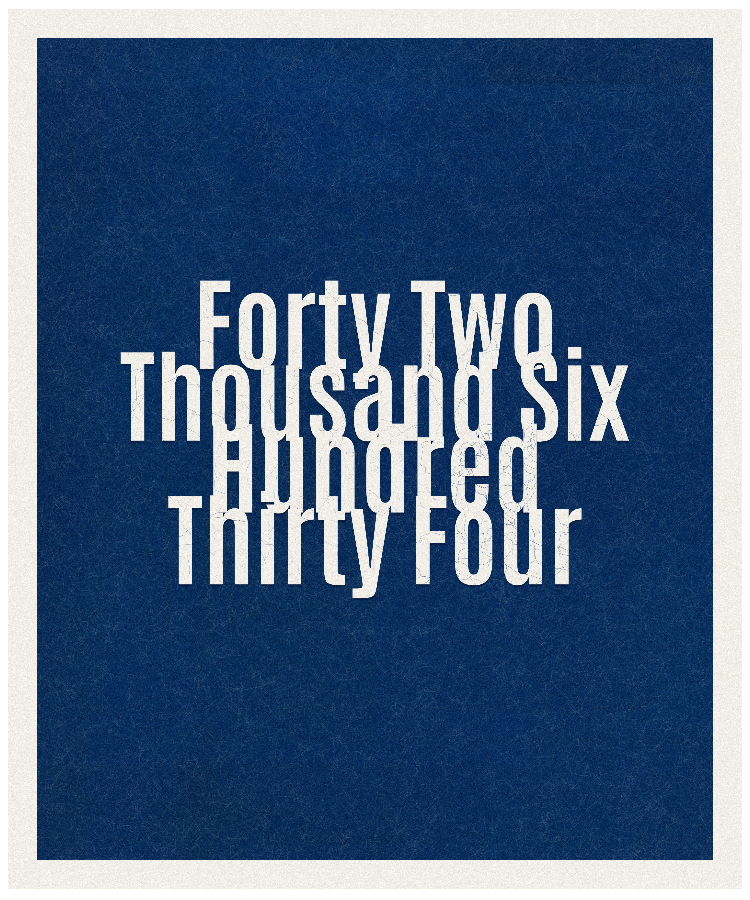 Count #42634