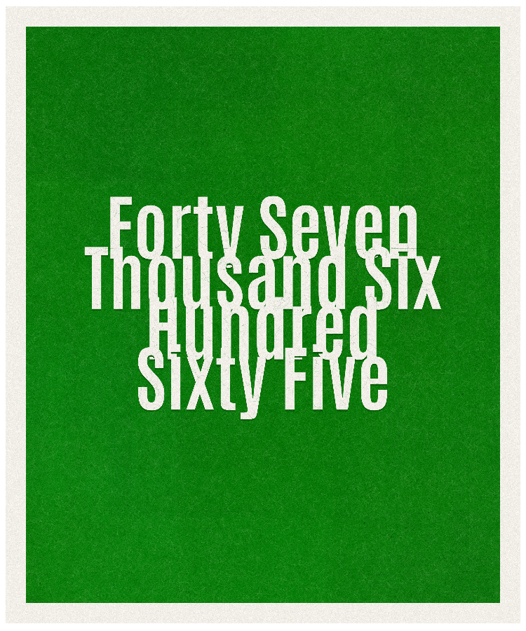 Count #47665