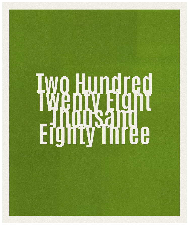 Count #228083