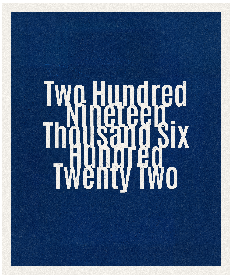 Count #219622
