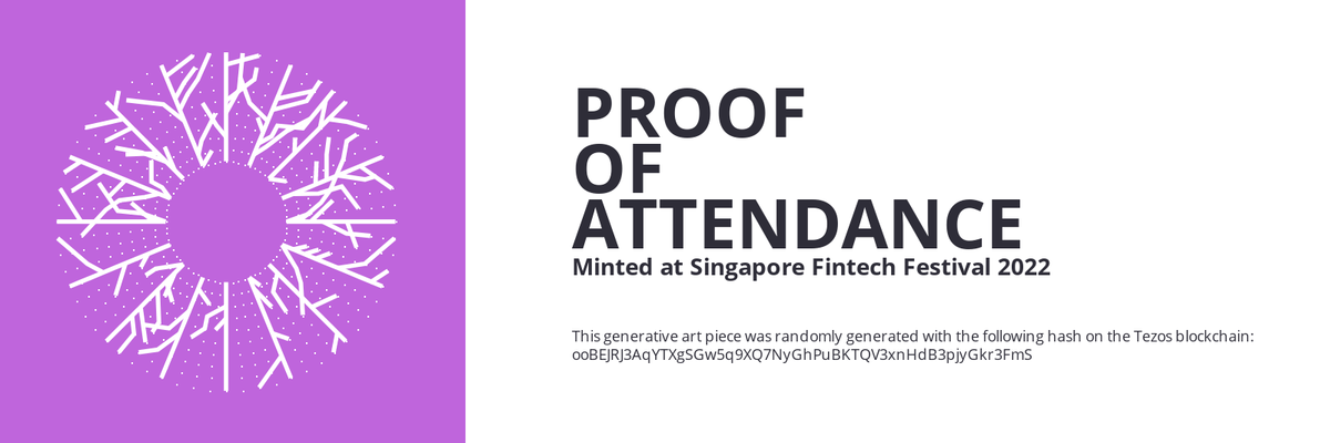 SFF2022 Proof of Attendance Token #832