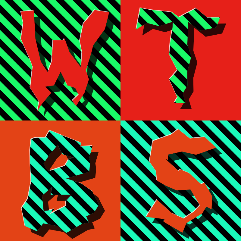 Waiting To Be Signed Logo with Wobbles #379