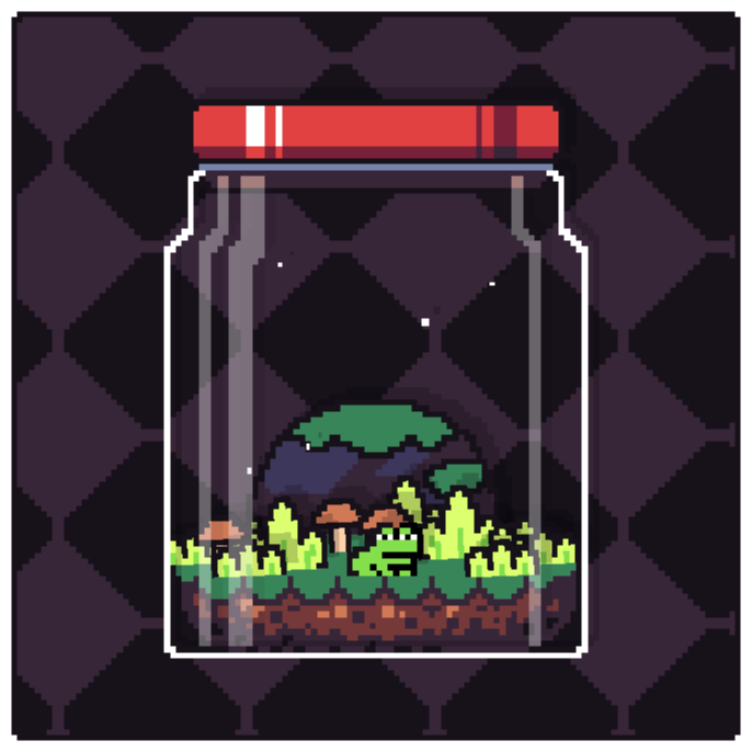 Toad Terrarium #116