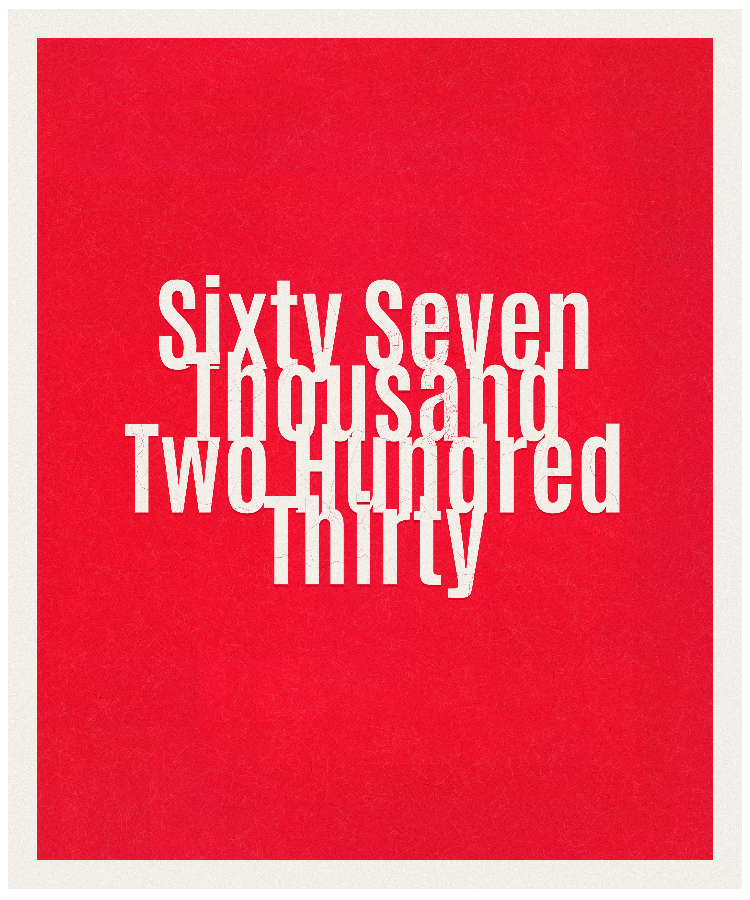 Count #67230