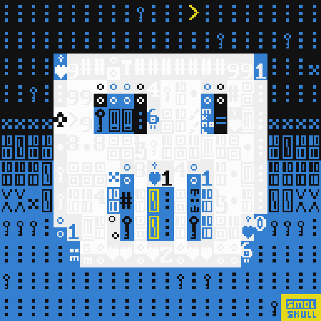 ASCII-SMOLSKULL #79