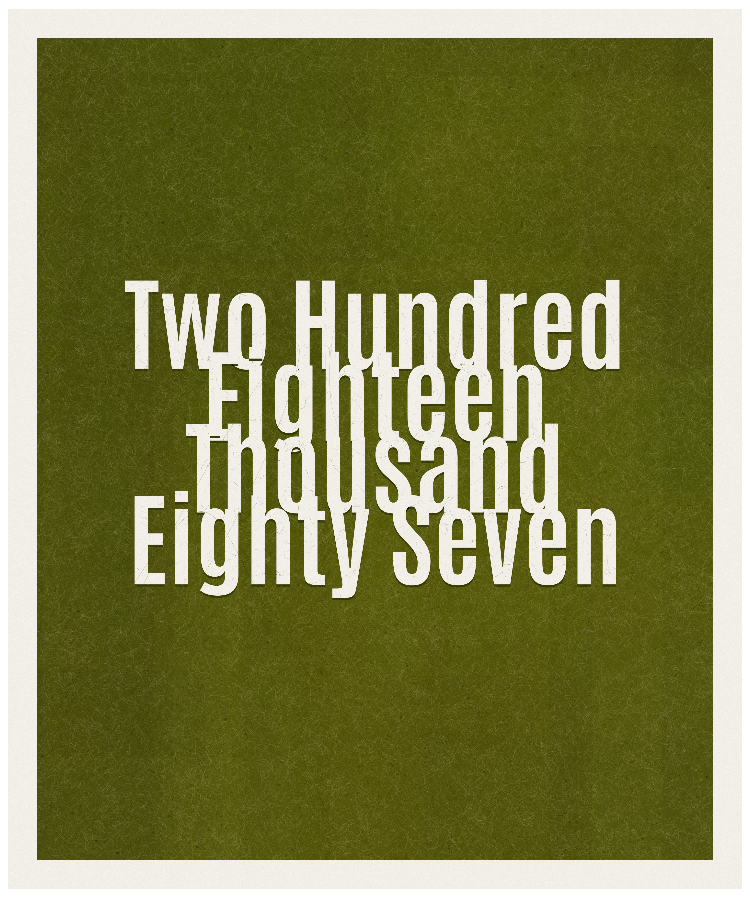 Count #218087