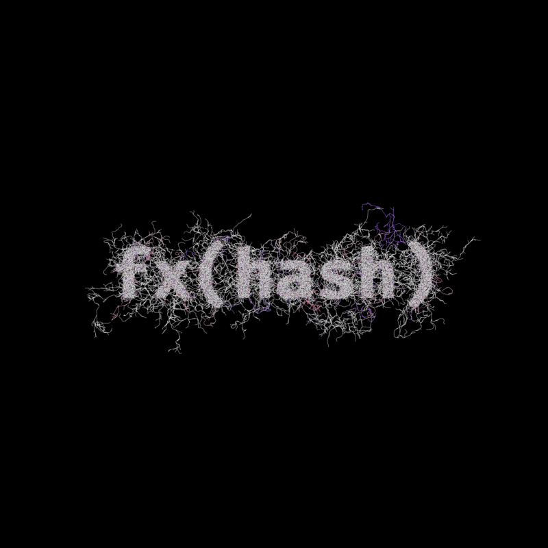 FXHASH Generative Logo #107