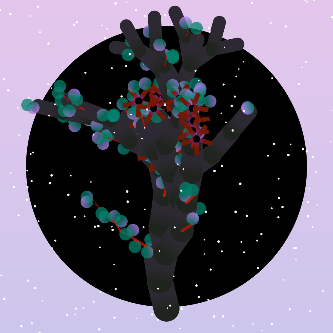 Some generative winter trees #36