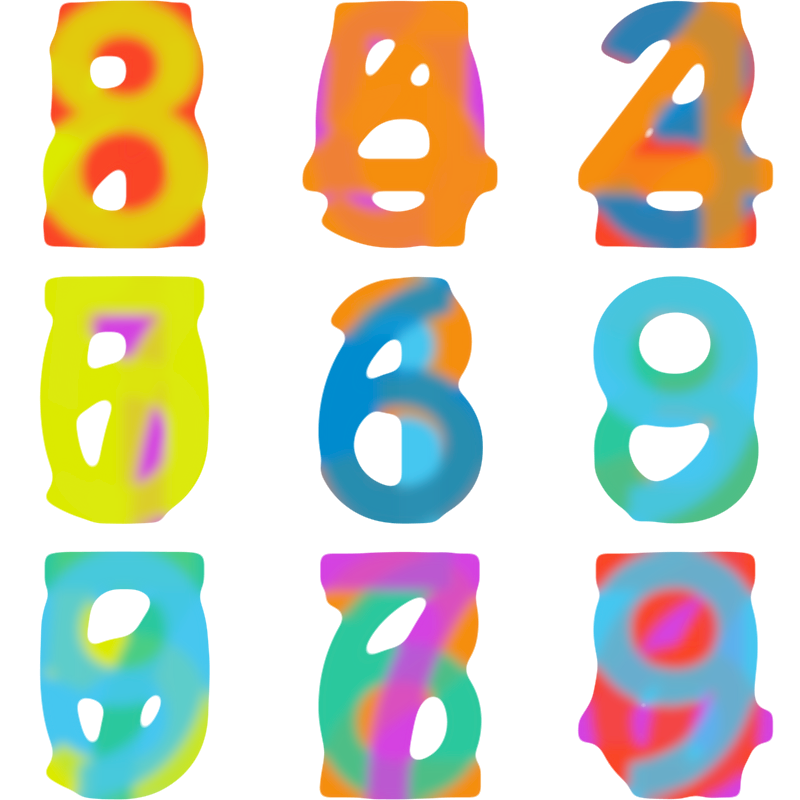 colors as numbers #3