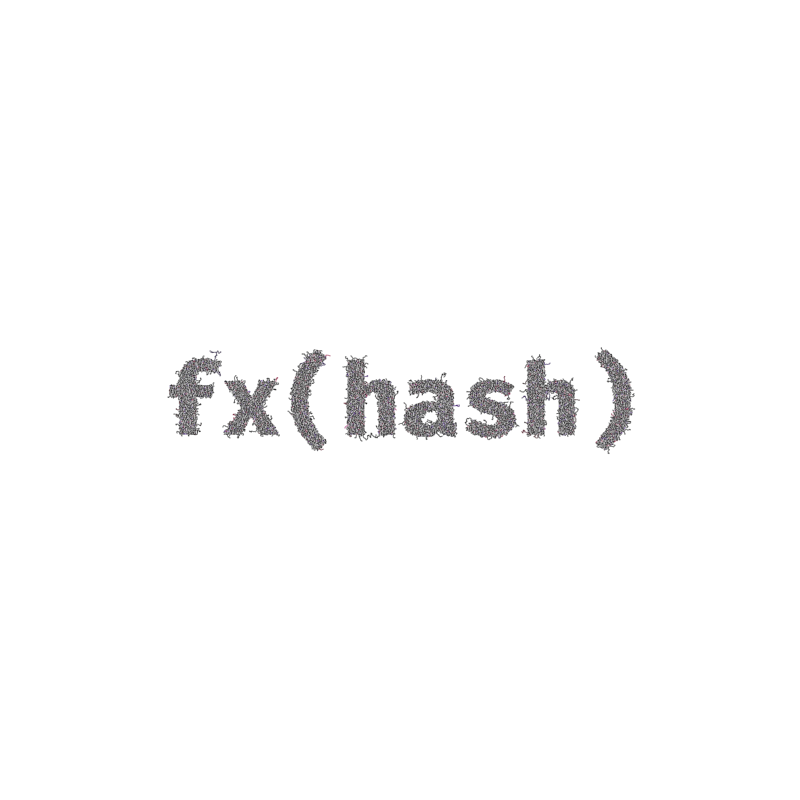 FXHASH Generative Logo #654