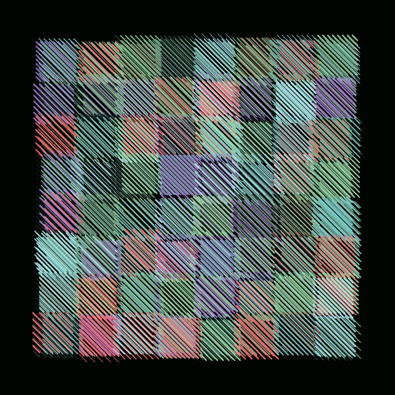 Generative Patchwork #82