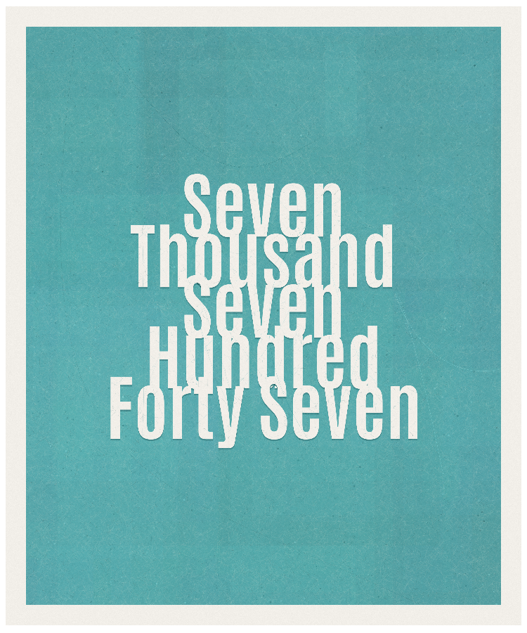 Count #7747