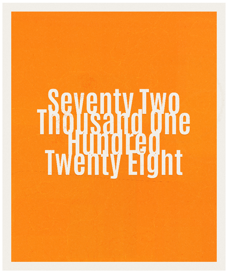 Count #72128