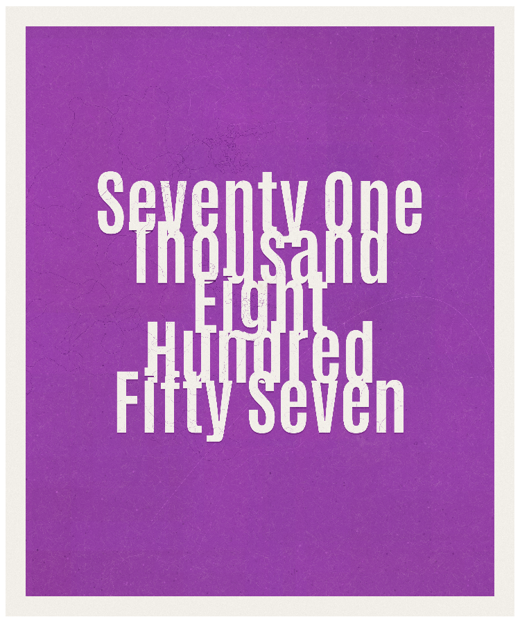 Count #71857