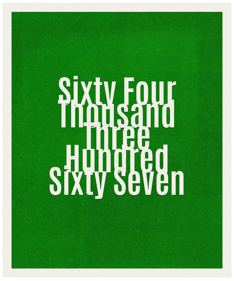 Count #64367
