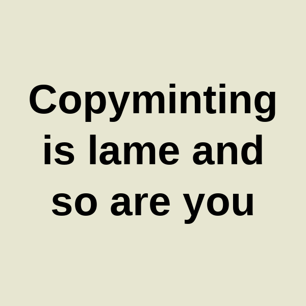 Copyminter Catharsis #545