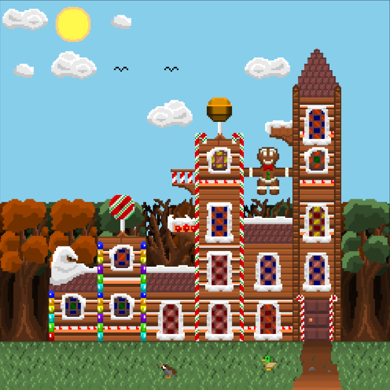 2D Mansion Candy House #33