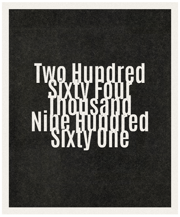 Count #264961
