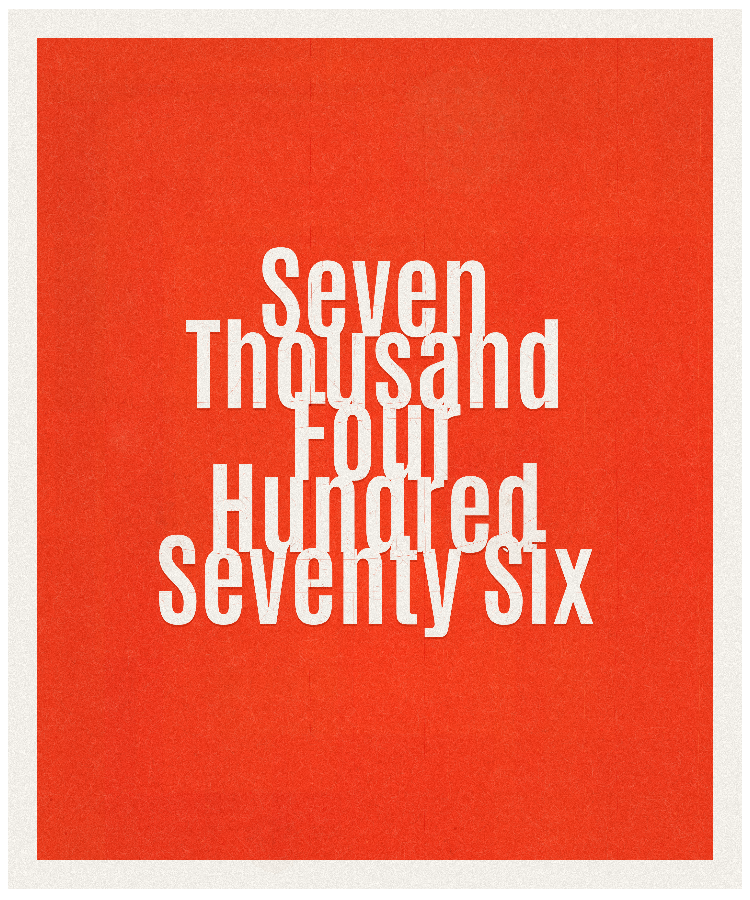Count #7476