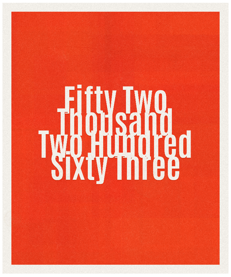 Count #52263