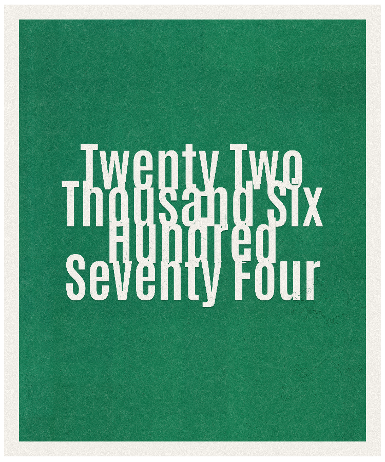Count #22674