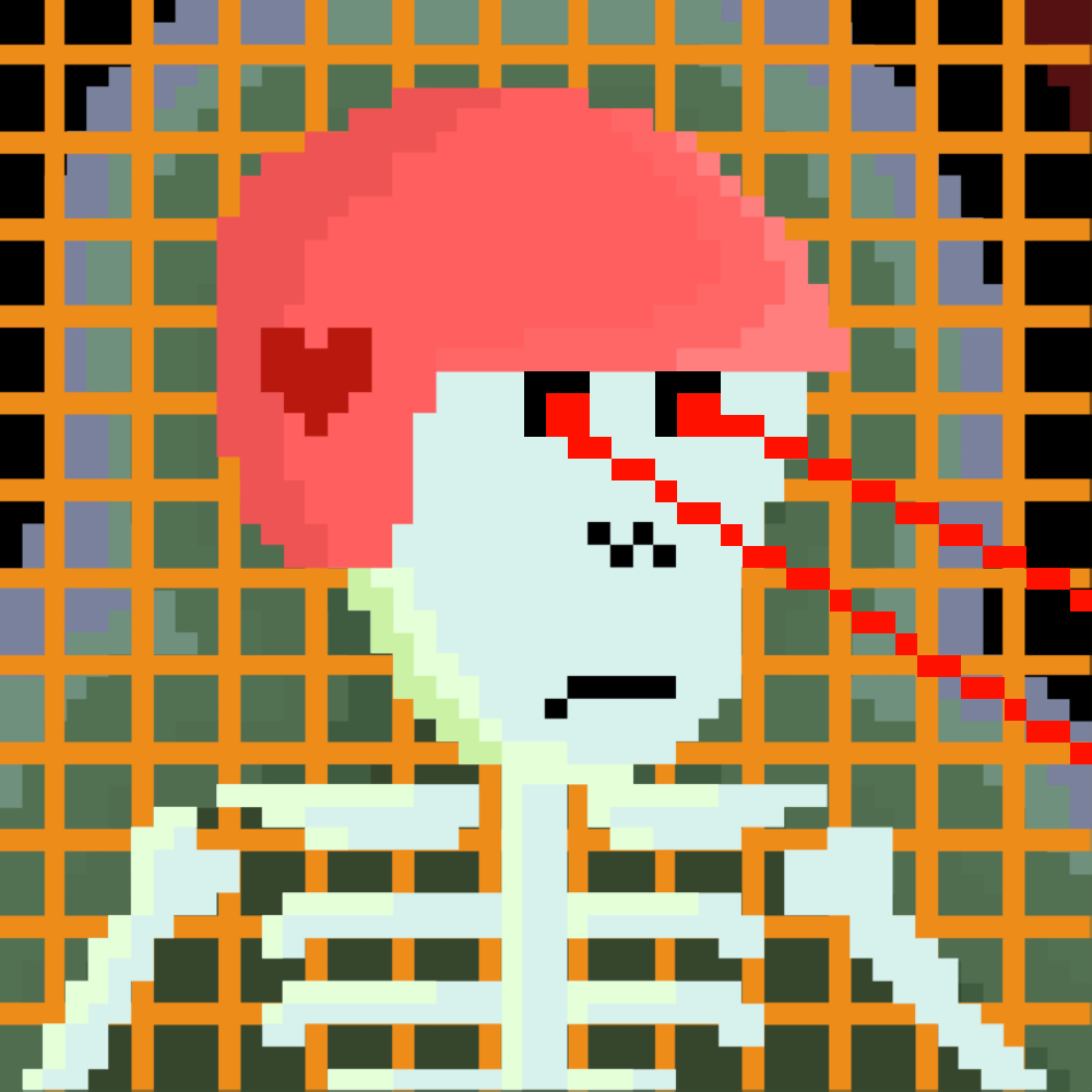 PIXEL SKULLETTI 1 #277