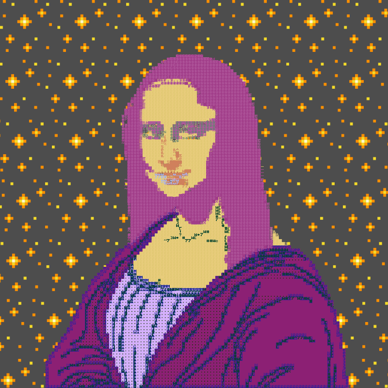 DOS Mona Lisa  #28