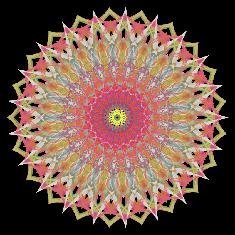 Morphing Mandala - #fxhashturnsone charity #5