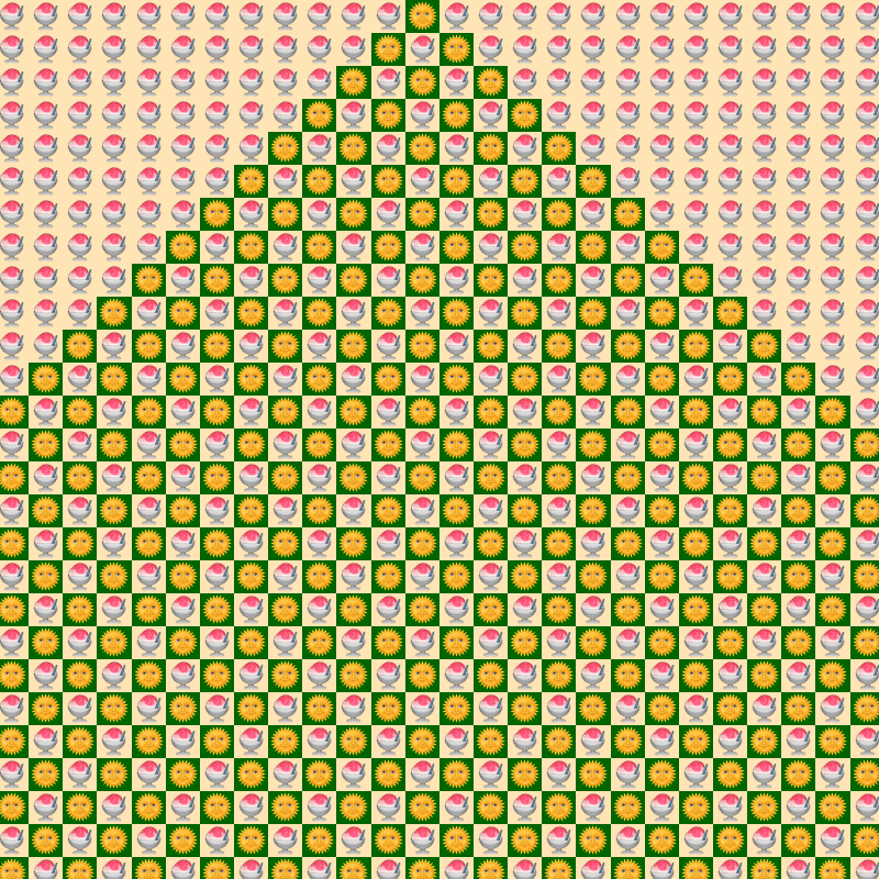 Elementary Cellular Emoji Automata #684