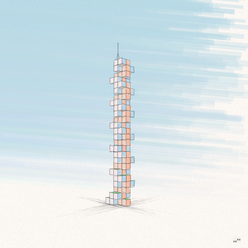 Cellular Skyscrapers #65