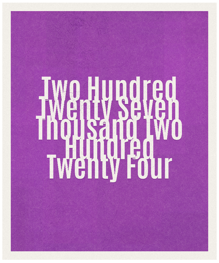 Count #227224