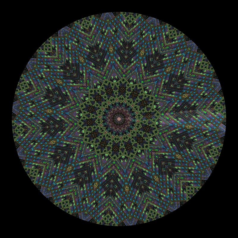 Binary kaleidoscope #8