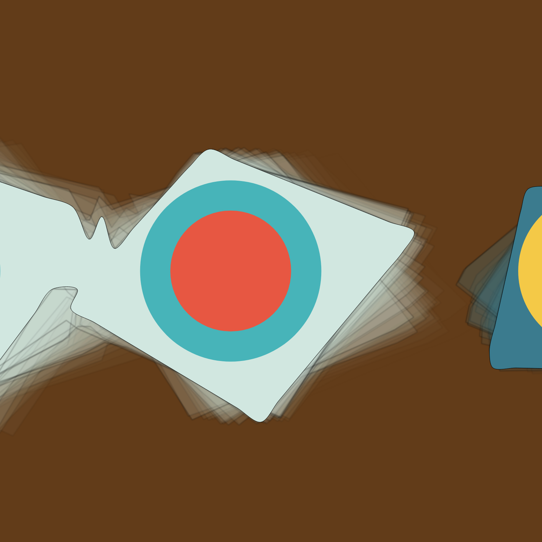 Geometric colorful shapes (Free edition) #15