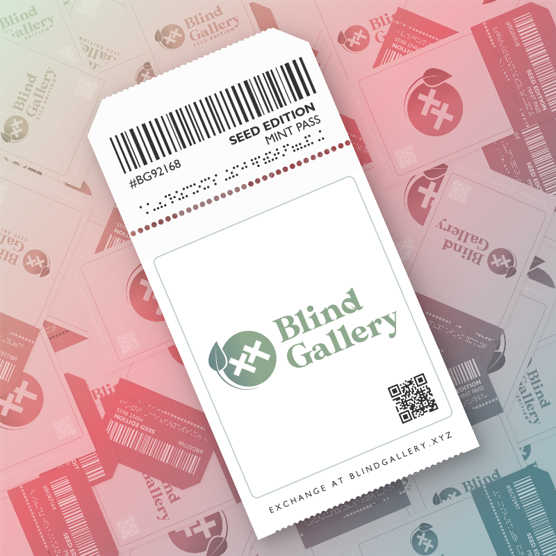 Blind Gallery Mint Pass (Seed Edition) #130