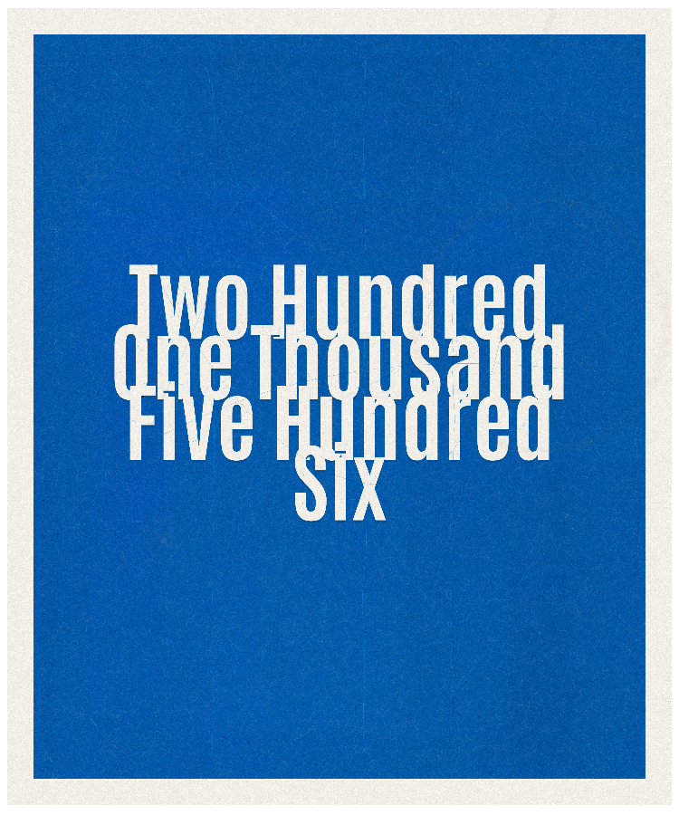 Count #201506