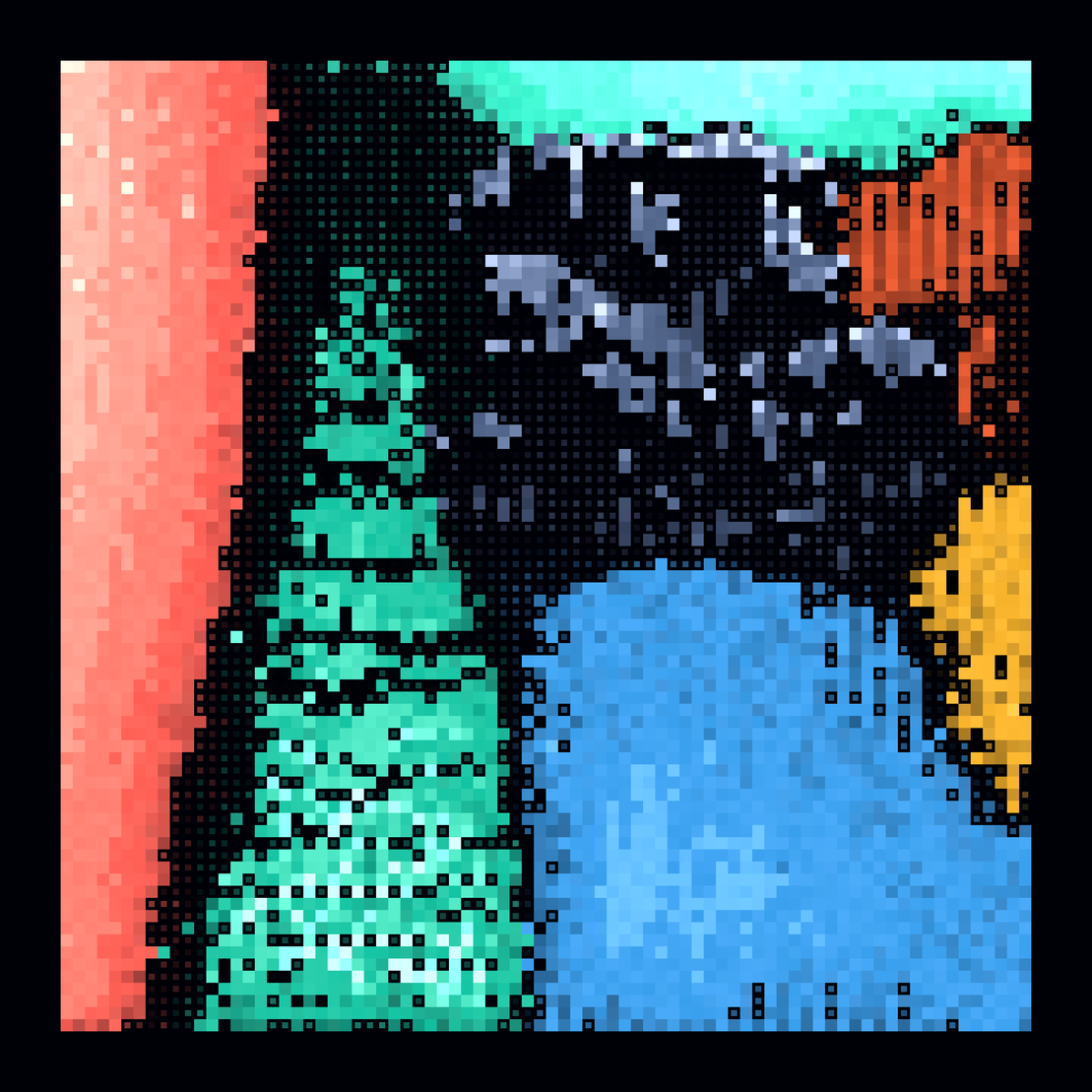 Pixel Blobs II #413