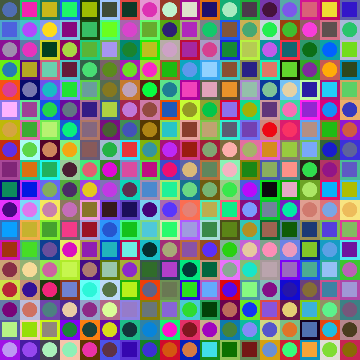 Square Dot Composition #230