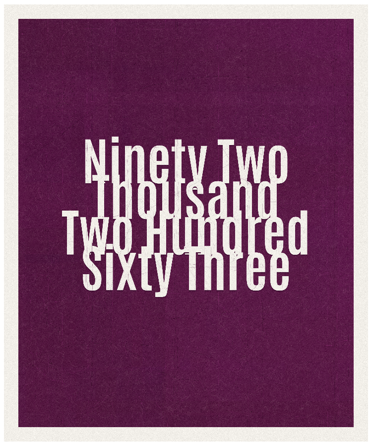 Count #92263