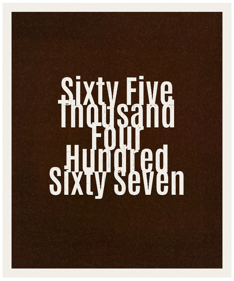 Count #65467