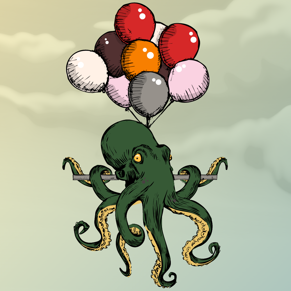 Flying Octupus #14