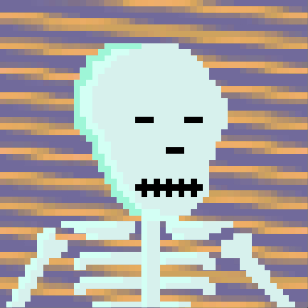 PIXEL SKULLETTI 1 #147