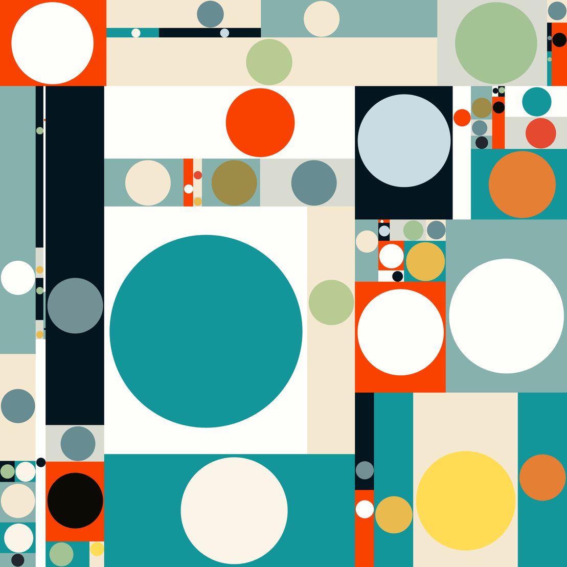 An Increasing Series Of Dots #66