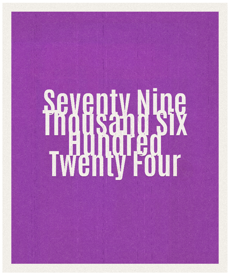 Count #79624